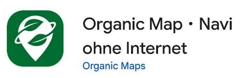 App Organic Map im Play Store